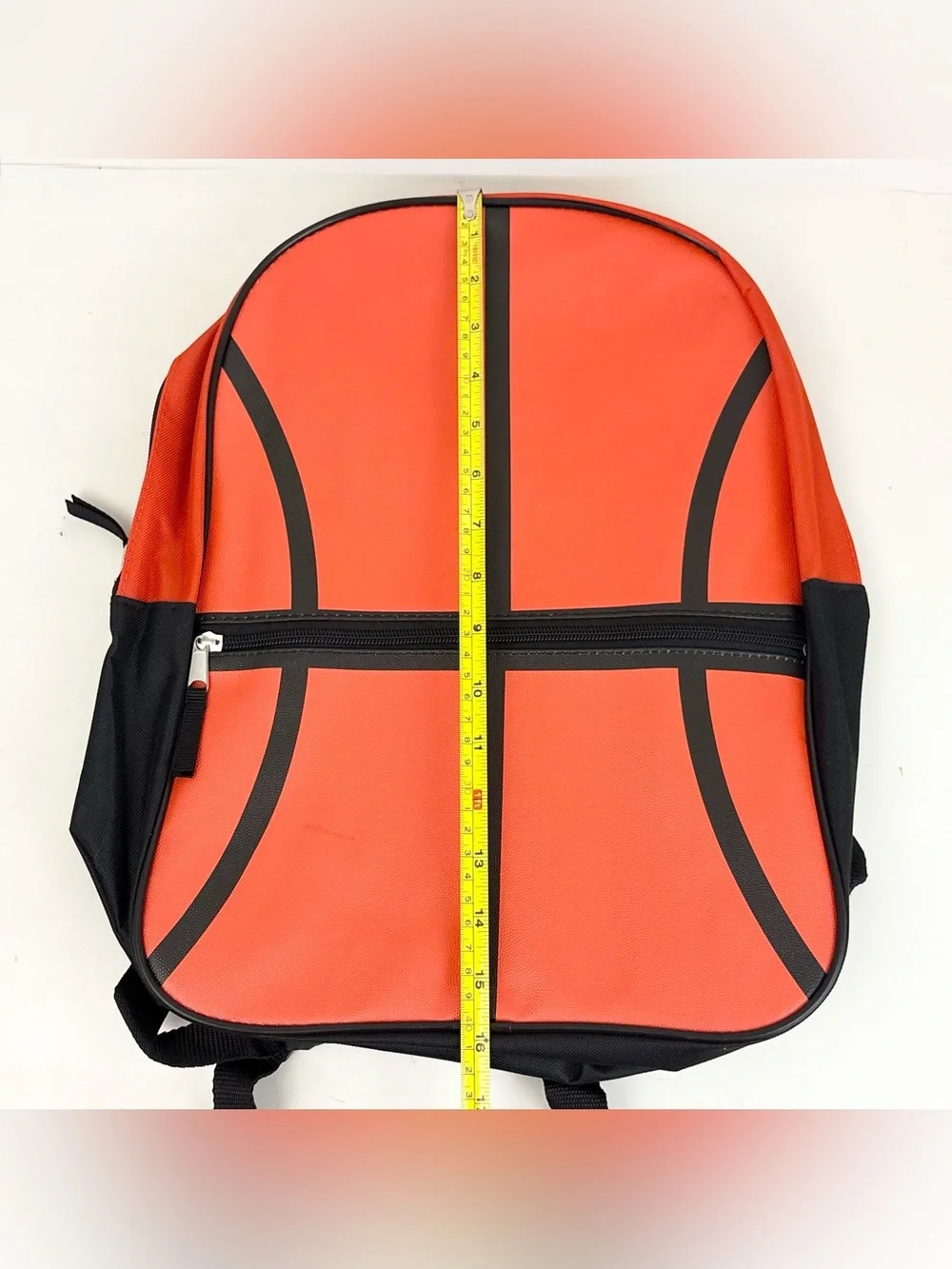 Basketball 🏀 Backpack Orange Black Standard Size Backpack New With Tags